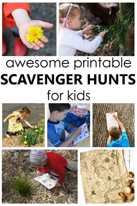 Free Printable Scavenger Hunts For Kids Fantastic Fun And Learning