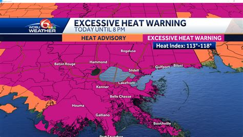 Friday Excessive Heat Warning Until 8 Pm