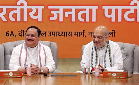 2024 Lok Sabha Polls Amit Shah Jp Nadda To Hold Key Meet Today To