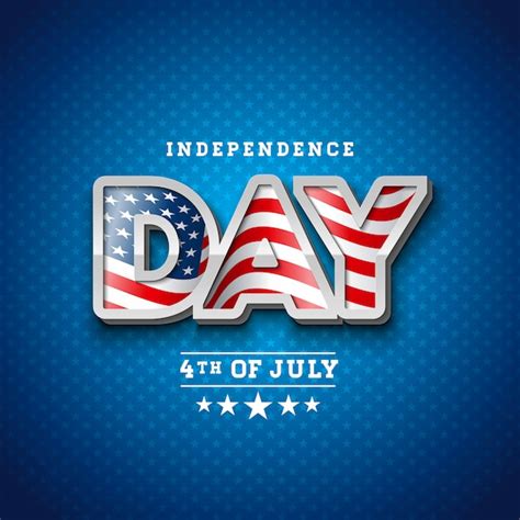 Premium Vector Independence Day Of The Usa Vector Illustration