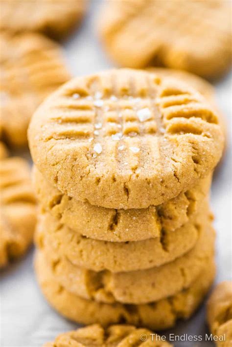 BEST Chewy Peanut Butter Cookies - The Endless Meal®