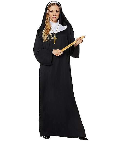 Women's Nun Habit Halloween Costume - Spirithalloween.com | Nun costume ...