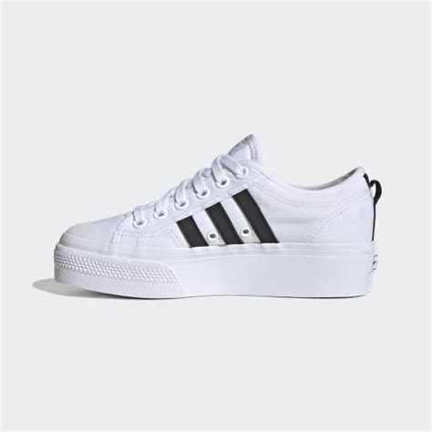 adidas Nizza Platform Shoes - White | adidas US