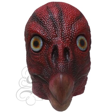 Deluxe Latex Scavenger Vulture Bird Mask For Cosplay Halloween Etsy