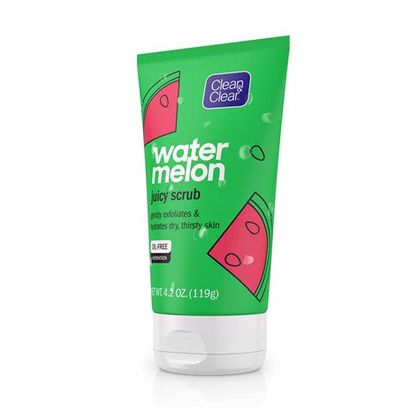 Clean And Clear Watermelon Face Scrub 4 2 Oz