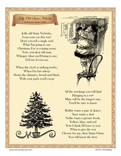 Christmas Archives Tim S Printables