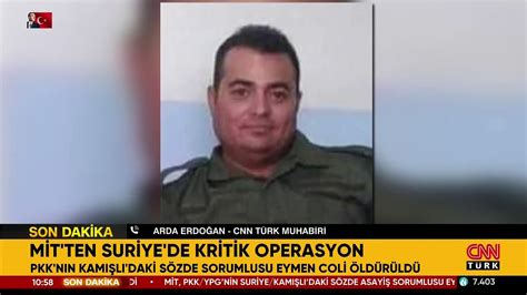 Son dakika MİT ten Suriye de nokta operasyon Sözde sorumlu terörist