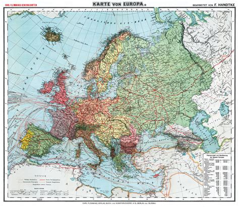 Europa Um Reprint Historische Landkarten Historical Maps