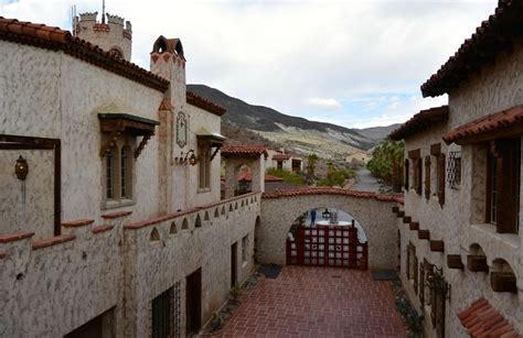 Scotty's Castle Courtyard - House & History