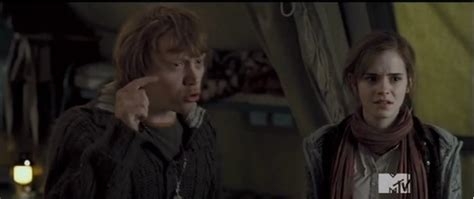 Was the clip of the Harry & Ron fight scene the same as you imagined it when you read it ...