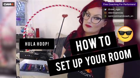 How To Set Up Your Room For Webcam Broadcasting Youtube