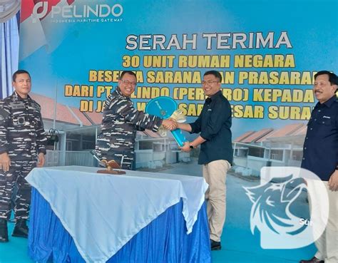 Pelindo Regional III Serah Terimakan 30 Rumah Negara Ke TNI AL Detik