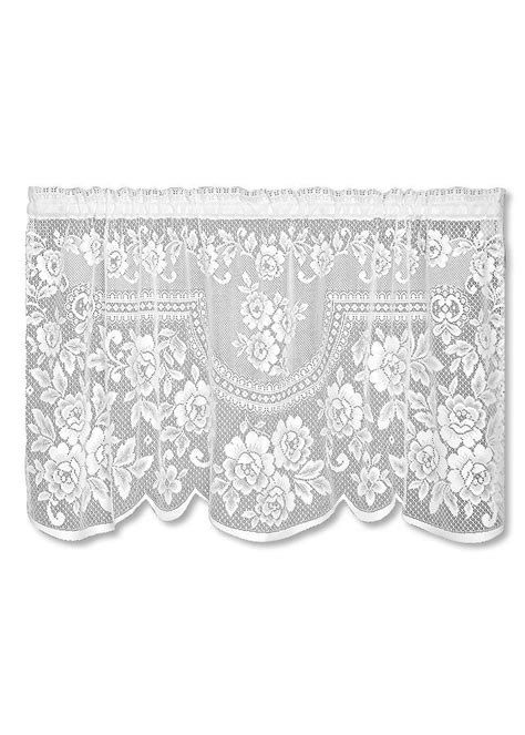 Heritage Lace Curtains Victorian Rose Tier Golden Gait Mercantile