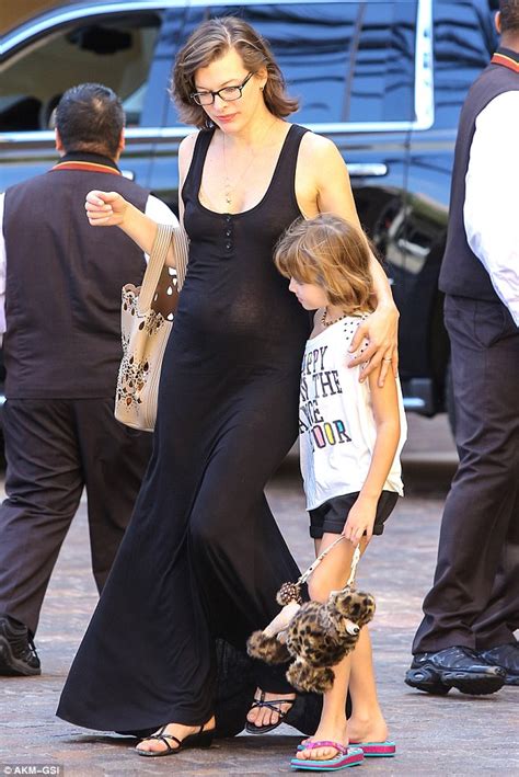 Milla Jovovich After Pregnancy