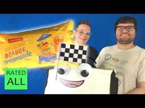 Orange Dreamsicle Cereal Review Seriously Cereal Marathon YouTube