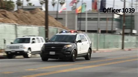 Lapd Olympic Units X3 Responding Code 3 Code Charles Suspect 01 28