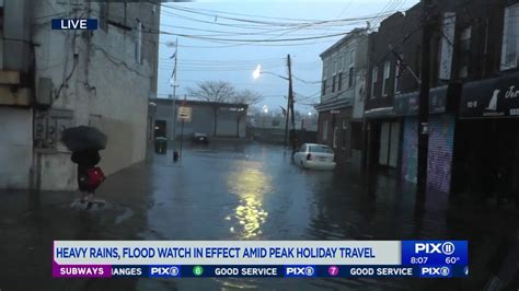 Flooding Hits Nyc As Heavy Rains Slam Area Youtube