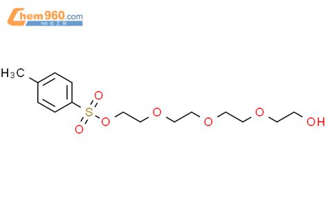 77544 60 6 四乙二醇单对甲苯磺酸酯CAS号 77544 60 6 四乙二醇单对甲苯磺酸酯中英文名 分子式 结构式 960化工网