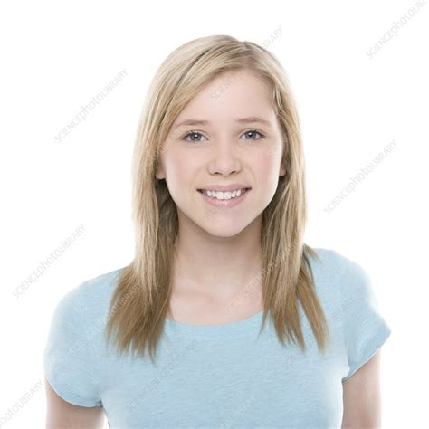 Teenage Girl Stock Image F002 8545 Science Photo Library