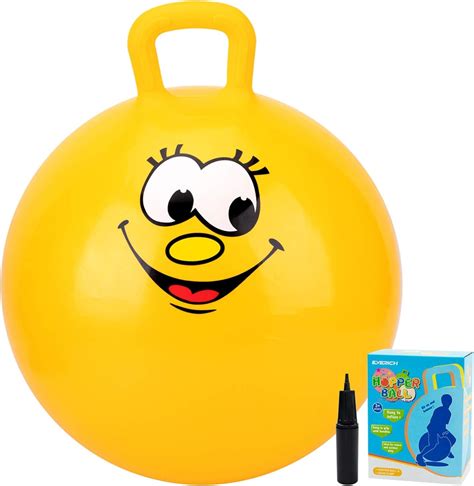 Jumping Ball Hopper Ball 20 inches Hoppity Hop Bouncy Ball with Handle ...