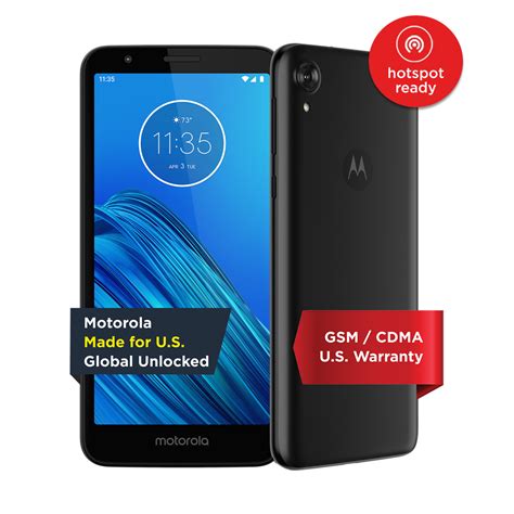 Moto E6 2019 Unlocked Smartphone Global Version 16gb Starry