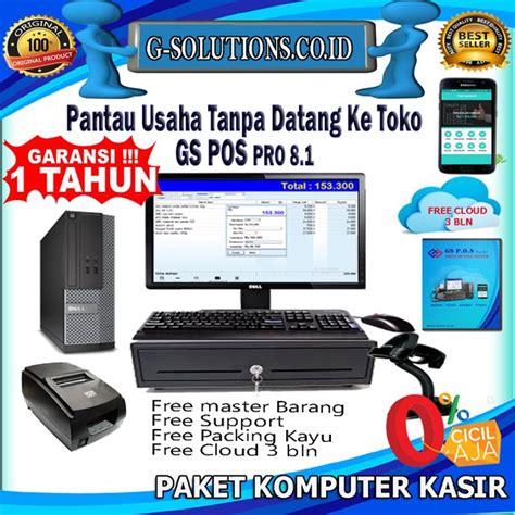 Jual Paket Komputer Kasir Full Set Paket Kasir Paket Komputer Pos