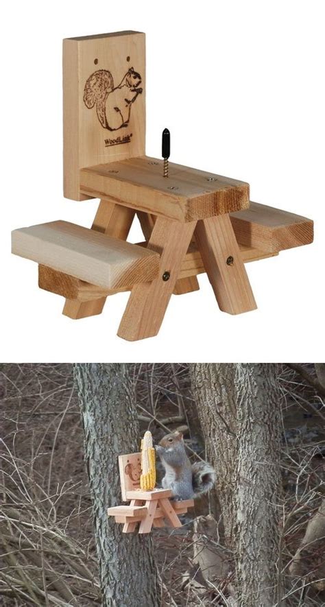 Corn Cob Squirrel Feeder Plans - WoodWorking Projects & Plans