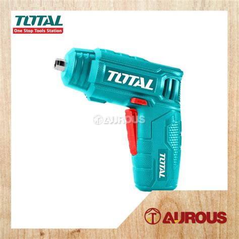 Total Li Ion Cordless Screwdriver V Tsdli Aurous