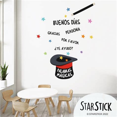 Vinilos Para Decorar Colegios Las Palabras M Gicas Decoraci N Aula