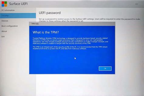 UEFI BIOS Setup On Microsoft Surface Pro 4 Guide