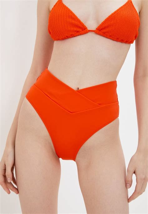 Плавки Victoria s Secret Pink BIKINI SW BOTTOM цвет оранжевый RTLABZ174201 купить в