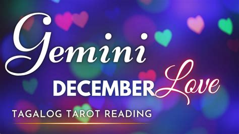 Gemini December Love Life Ano Ng Ganap Sa Pag Ibig Tagalog