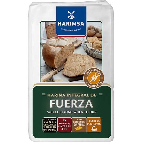 Harina De Trigo Integral De Fuerza Paquete 1 Kg HARIMSA