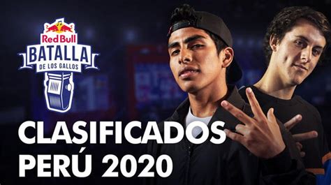 Red Bull Batalla De Los Gallos Perú 2020 Conoce La Lista De 16