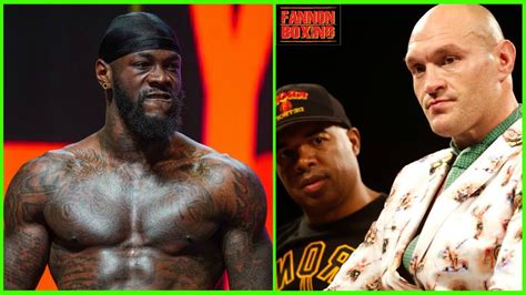 WOW DEONTAY WILDER TEAM CONFRONTS TYSON FURY S OVER SET UP MEDIA