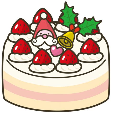 クリスマスケーキ 無料イラスト素材｜素材ラボ