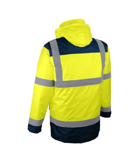 Parka En Haute Visibilit Jaune Singer Safety