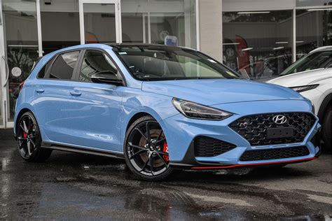 Sold Hyundai I N Premium In Performance Blue Demo Hatch