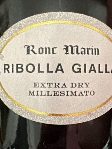 Tenimenti Civa Ronc Marin Ribolla Gialla Extra Dry MIllesimato Vivino