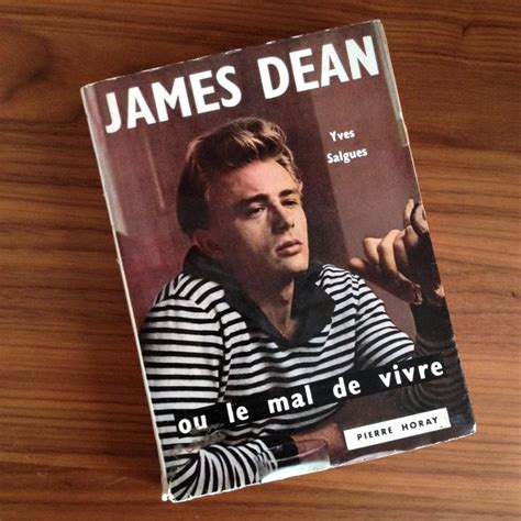 Yves Salgues James Dean Ou Le Mal De Vivre James Dean Book Cover