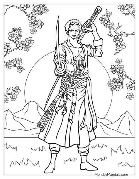 30 One Piece Coloring Pages Free Pdf Printables