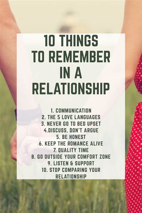 Relationships Can Be Difficult At Times If You Remember These 10