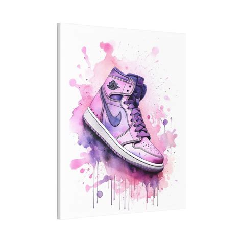 AIR JORDAN ART, Jordan Shoe Hype Sneaker, Canvas Print Air Jordan Sneaker Wall Art, Gift for ...