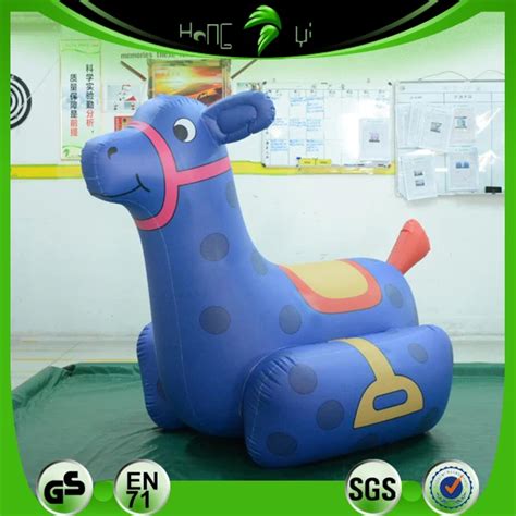 Custom Inflatable Horse Hongyi Float Inflatable Shiny Toy Buy Hongyi