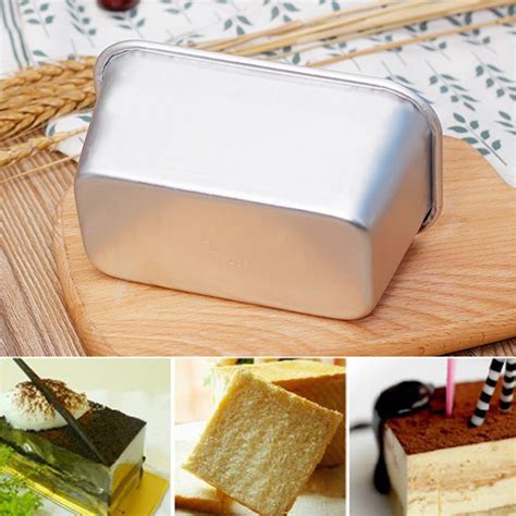 Non Stick Rectangle Toast Bread Cake Baking Mold Loaf Tin Bakeware Pan