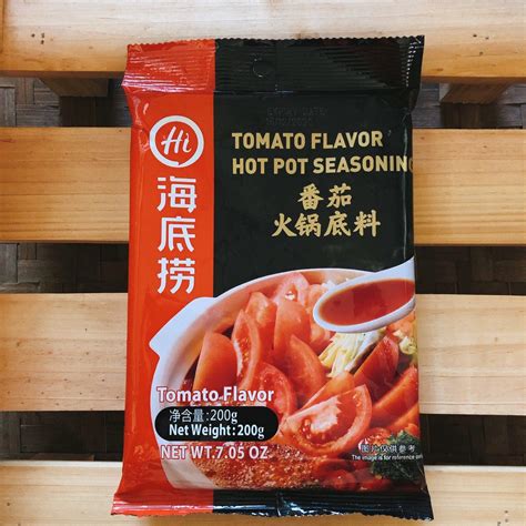 Haidilao Tomato Flavour Hot Pot Seasoning 200g 海底捞番茄火锅底料 Shopee Malaysia