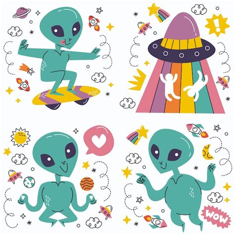 Imágenes De Extraterrestres Animados Descarga Gratuita En Freepik