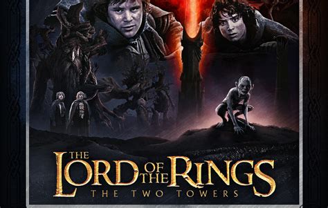 LOTR The Two Towers Poster Artwork :: Behance