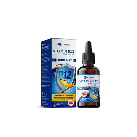 Bt Pharma B12 Liquid 1000mcg Ml 30ml Sifsaf