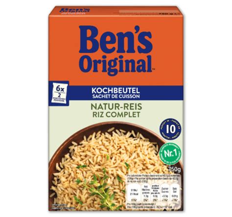 BENS ORIGINAL Spitzen Langkorn Reis Oder Natur Reis Von Penny Markt